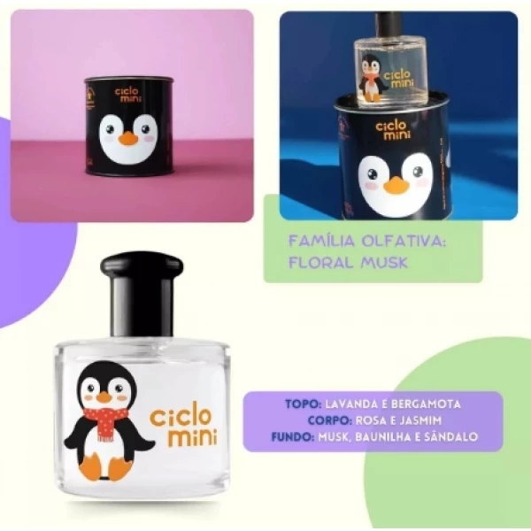 CICLO - ÁGUA DE COLÔNIA PINGUCHO 100ml (LATA)