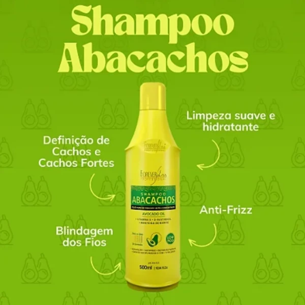 FOREVER LISS - SHAMPOO DE ABACATE ABACACHOS 500ml