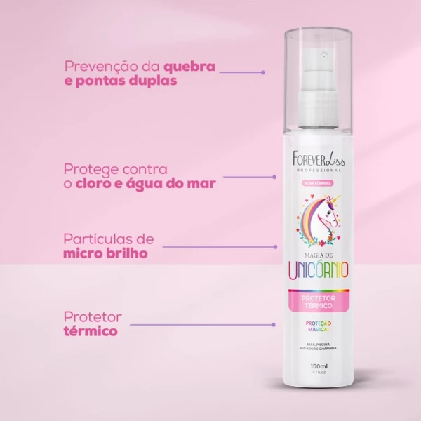 FOREVER LISS - MAGIA DE UNICÓRNIO PROTETOR TÉRMICO 150ml