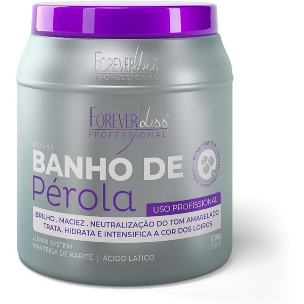 FOREVER LISS - MÁSCARA BANHO DE PÉROLA 1kg