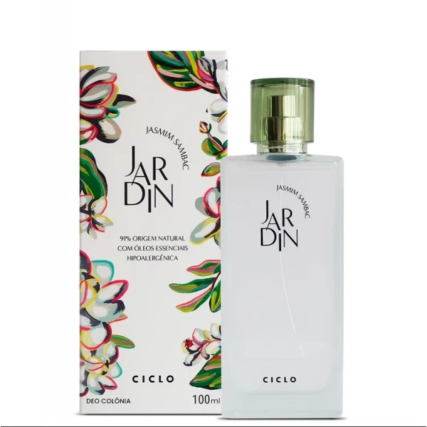 CICLO - JARDIN JASMIM SAMBAC DEO COLÔNIA EM CAIXA 100ml