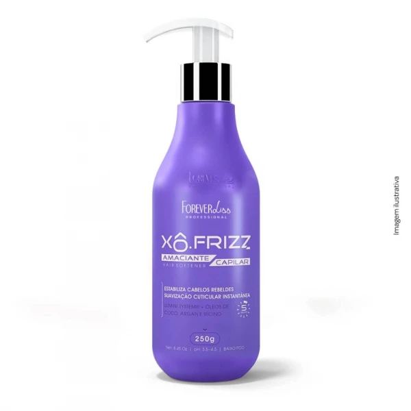 FOREVER LISS - AMACIANTE CAPILAR XÔ FRIZZ 250g