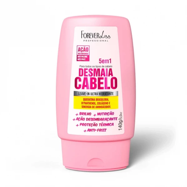 FOREVER LISS - LEAVE-IN ULTRA HIDRATANTE DESMAIA CABELO 5 Em 1 140g