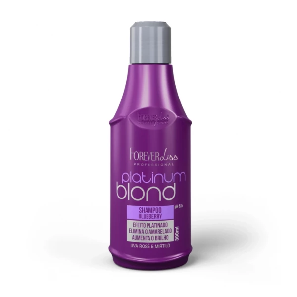 FOREVER LISS - SHAMPOO MATIZADOR PLATINUM BLOND 300ml