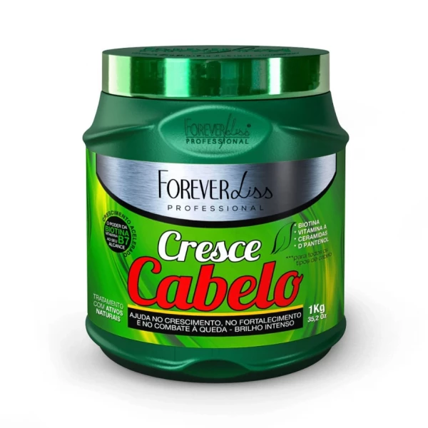 FOREVER LISS - MÁSCARA CRESCE CABELO 1kg