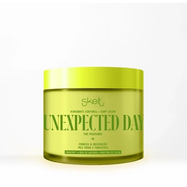 SKELT - BODY CREAM UNEXPECTED DAY HIDRATANTE DESODORANTE CORPORAL 200g