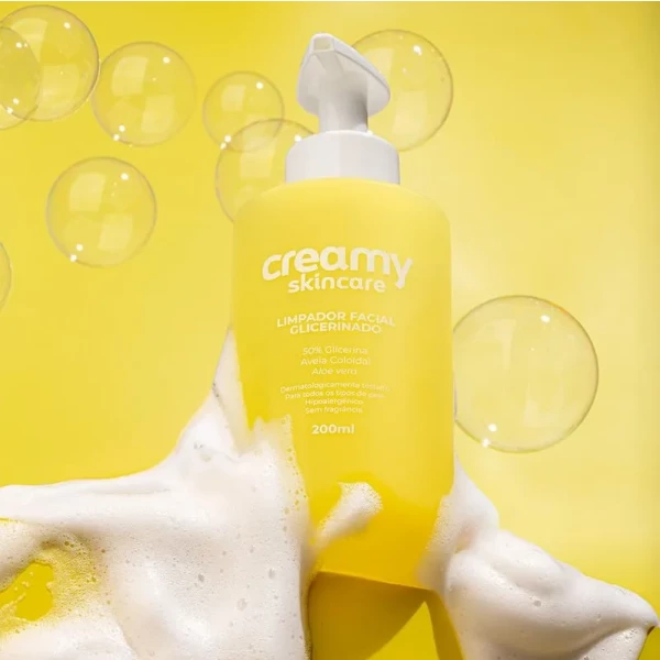 CREAMY - LIMPADOR FACIAL GLICERINADO 200ml