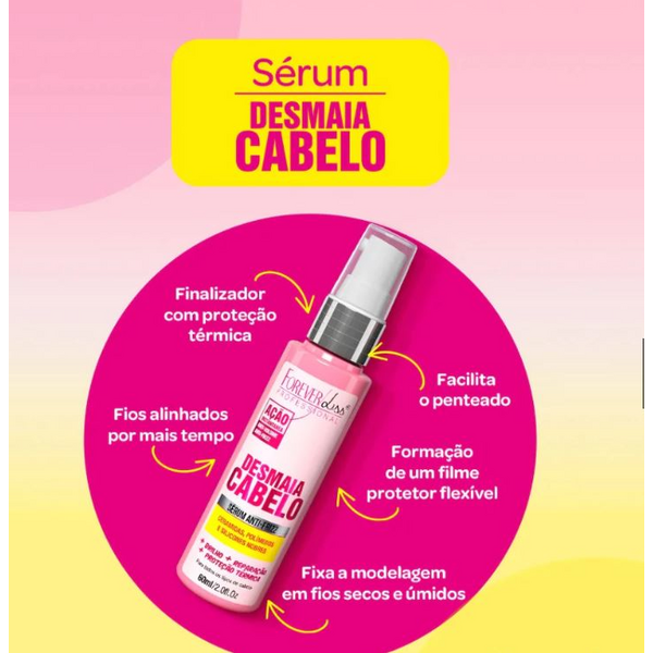 FOREVER LISS - SÉRUM REPARADOR DE PONTAS DESMAIA CABELO 60ml