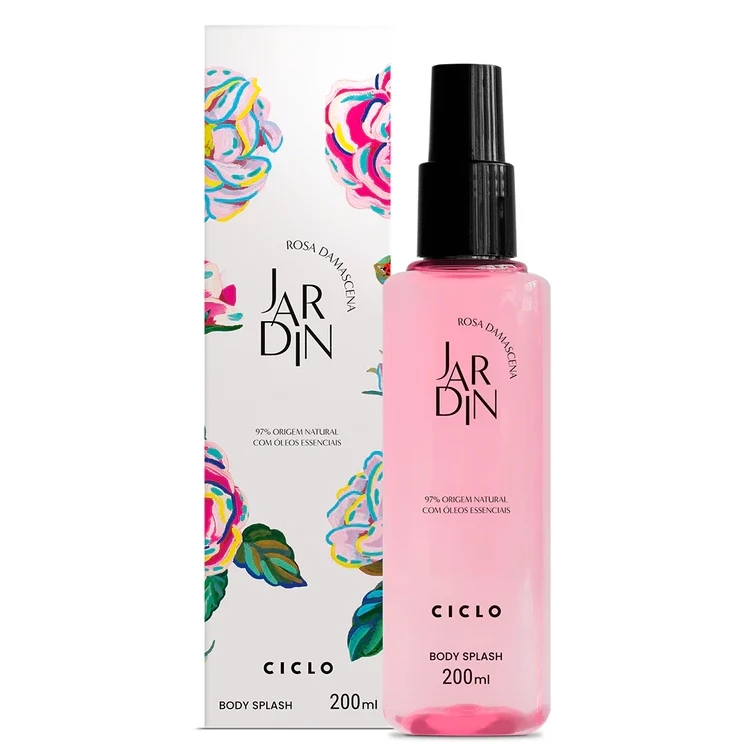 CICLO - JARDIN ROSA DAMASCENA BODY SPLASH 200ml