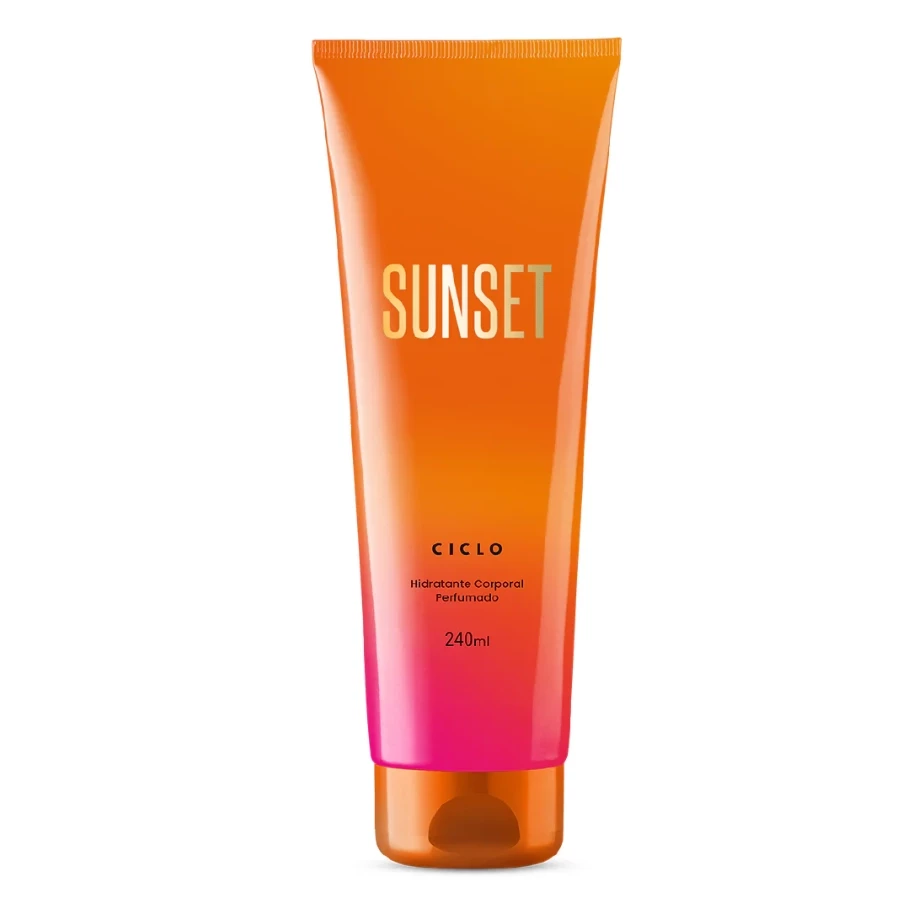 CICLO - SUNSET LOÇÃO HIDRATANTE DESODORANTE CORPORAL 240ml