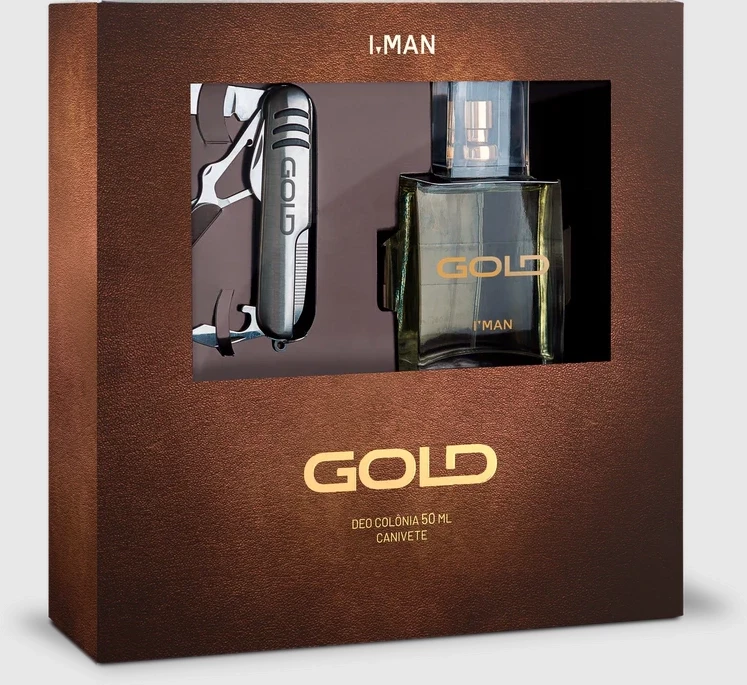 CICLO - KIT GOLD (DEO COL 50ml + CANIVETE)