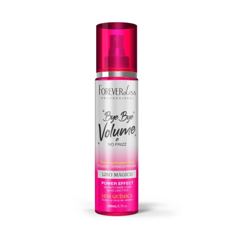 FOREVER LISS - BYE BYE VOLUME E NO FRIZZ LISO MÁGICO 200ml