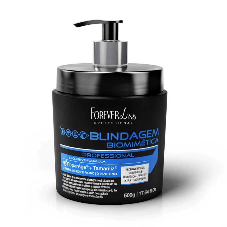 FOREVER LISS - MÁSCARA BLINDAGEM CAPILAR BIOMIMÉDICA 500g