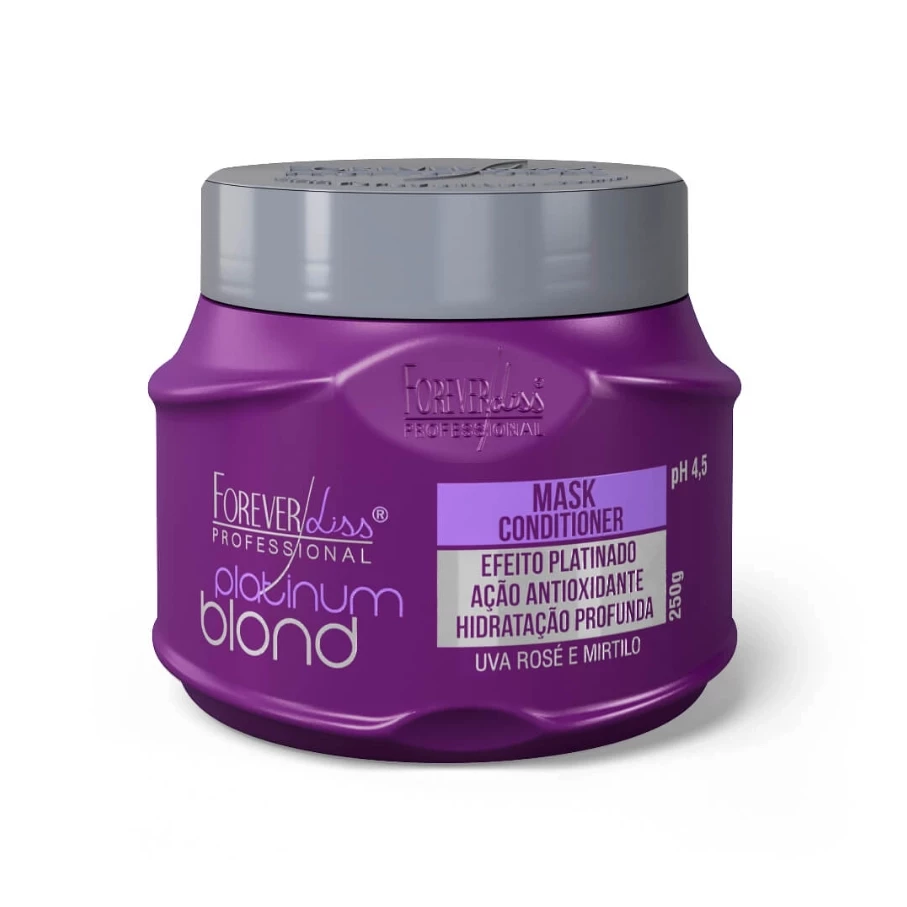 FOREVER LISS - MÁSCARA MATIZADORA PLATINUM BLOND 250g