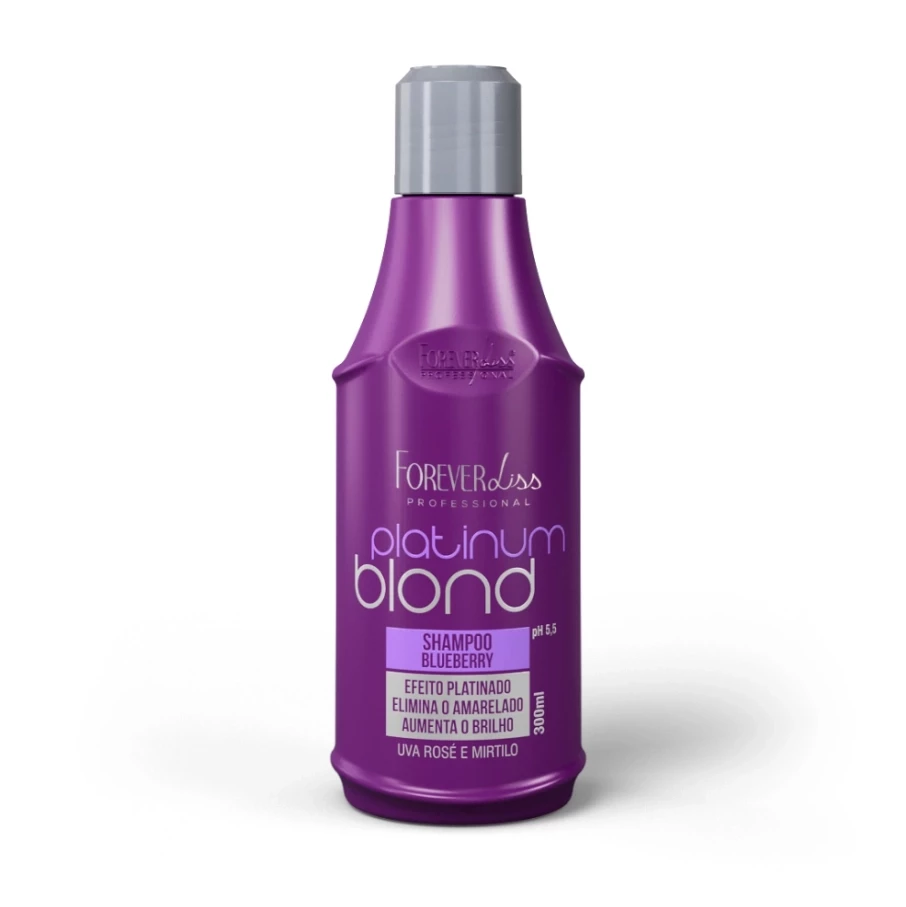 FOREVER LISS - SHAMPOO MATIZADOR PLATINUM BLOND 300ml