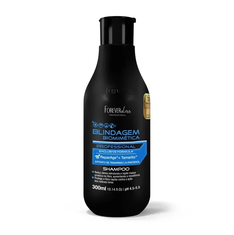 FOREVER LISS - SHAMPOO BLINDAGEM CAPILAR BIOMIMÉDICA 300ml