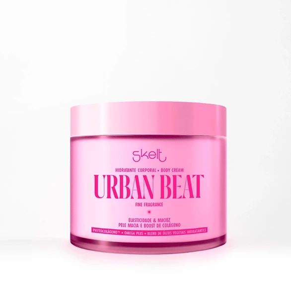 SKELT - BODY CREAM URBAN BEAT HIDRATANTE DESODORANTE CORPORAL 200g