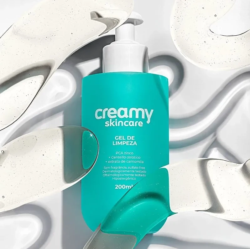 CREAMY - GEL DE LIMPEZA FACIAL ANTIOLEOSIDADE 200ml
