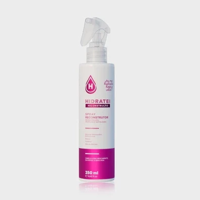 HIDRATEI - RECONTRUÇÃO SPRAY RECONSTRUTOR 250ml
