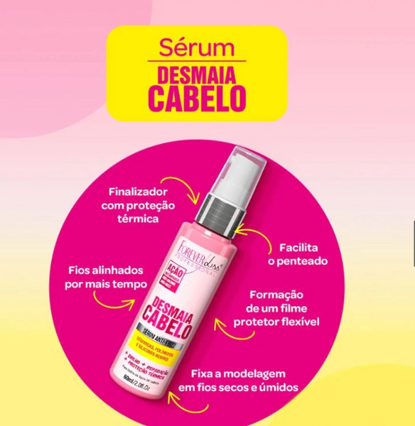 FOREVER LISS - SÉRUM REPARADOR DE PONTAS DESMAIA CABELO 60ml