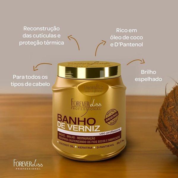 FOREVER LISS - MÁSCARA BANHO DE VERNIZ 1Kg